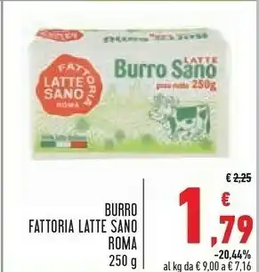 Conad Latte sano Burro offerta