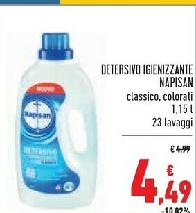 Conad Napisan Detersivi offerta