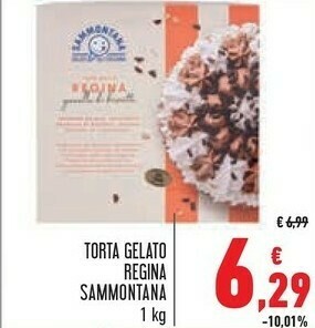 Conad Regina Torta gelato offerta
