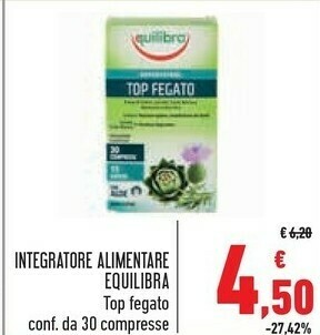 Conad Equilibra Integratori alimentari offerta