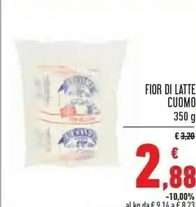 Conad Cuomo Fior di latte offerta