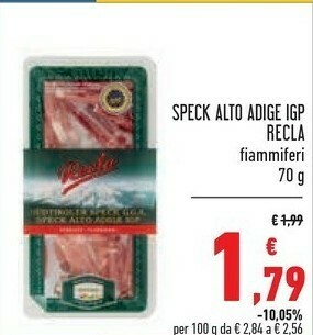 Conad Recla Speck offerta