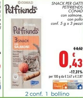 Conad Ammorbidente offerta