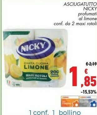 Conad Pulizie di casa offerta