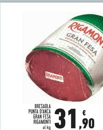 Conad Rigamonti Bresaola offerta