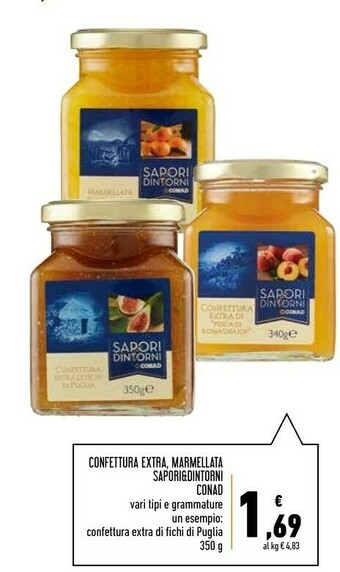 Conad Sapori Marmellata offerta