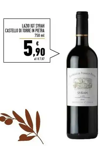 Conad Castello Vino rosso offerta
