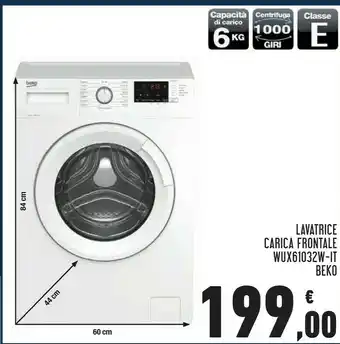 Conad Beko Lavatrice offerta
