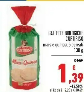 Conad Curtiriso Gallette di riso offerta