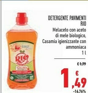 Conad Pulizia pavimenti offerta
