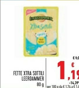 Conad Leerdammer Formaggio offerta