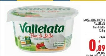 Conad Vallelata Mozzarella offerta
