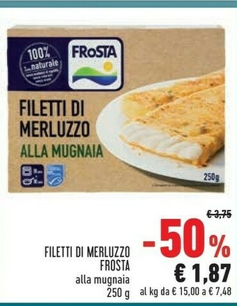 Conad Frosta Filetti di merluzzo offerta