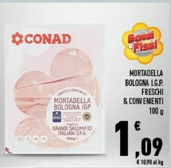 Conad City Prosciutto cotto offerta