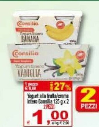 CTS Supermercati Consilia Yogurt offerta