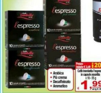 Cialde caffè