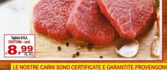 CTS Supermercati Carne offerta