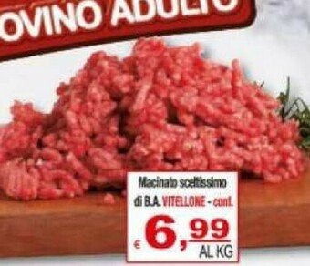 CTS Supermercati Carne macinata offerta