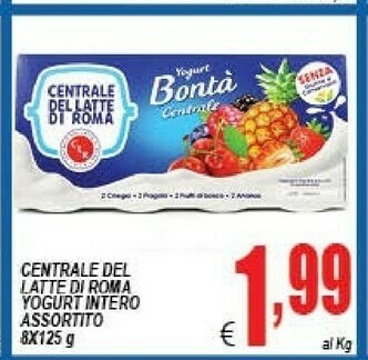 DEM Centrale del latte di roma Latte offerta