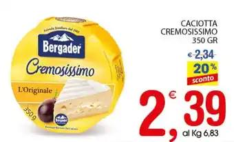 Qui Discount Bergader Cremosissimo 350gr offerta