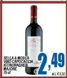 DEM Sella & mosca Vino rosso offerta