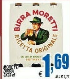 DEM Moretti Birra offerta