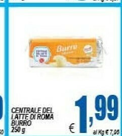 DEM Centrale del latte di roma Latte offerta