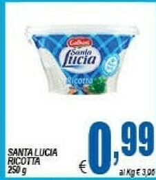 DEM Santa lucia Ricotta offerta