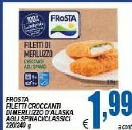 DEM Frosta Filetti di merluzzo offerta