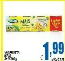 DEM Valfrutta Mais offerta