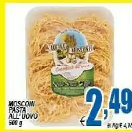 DEM Mosconi Pasta all'uovo offerta