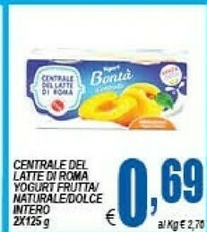 DEM Centrale del latte di roma Latte offerta