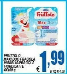 DEM Nestlè Fruttolo offerta