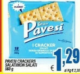 DEM Pavesi Crackers offerta