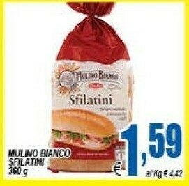 DEM Mulino Bianco Pane offerta
