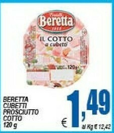 DEM Beretta Prosciutto cotto offerta
