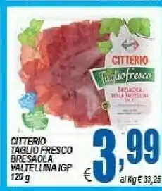 DEM Citterio Bresaola offerta