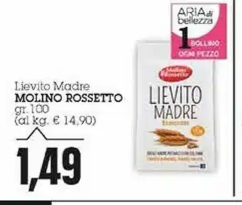 Molino rossetto Lievito Madre Essiccato