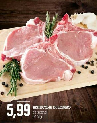 Bistecche Di Lombo Di Suino