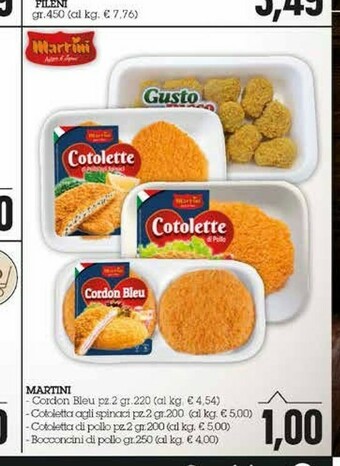 Emi Supermercati Martini Cordon Bleu offerta