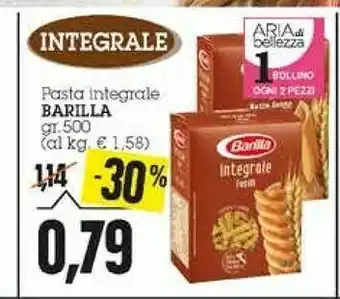 Emi Supermercati Barilla Pasta Integrale offerta