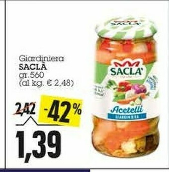 Emi Supermercati Saclà Conserve offerta