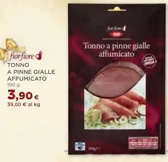 Coop Tonno a pinne gialle affumicato offerta