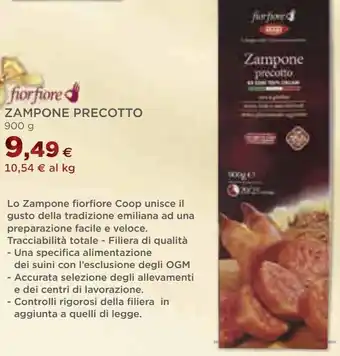 Coop Zampone precotto offerta