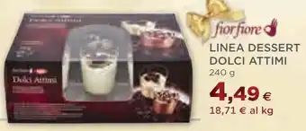 Coop Linea dessert dolci attimi offerta