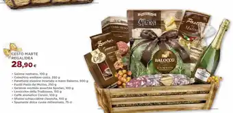 Coop Cesto marte regalidea offerta