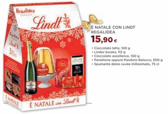 Coop E natale con lindt regalidea offerta