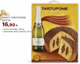 Coop Party tartufone motta offerta