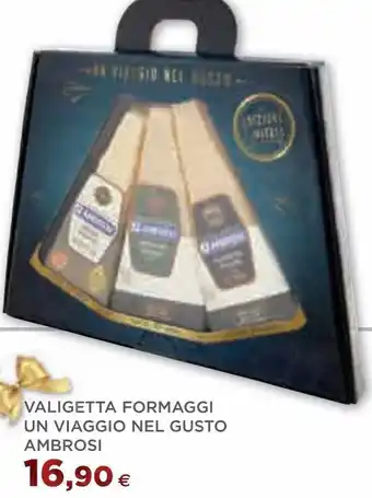 Coop Valigetta formaggi un viaggio nel gusto ambrosi offerta