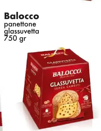 Sugros Balocco panettone galssuvetta 750 gr offerta